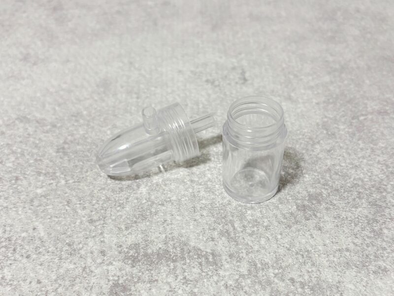 鼻吸い器ちぼじの洗浄部品の写真