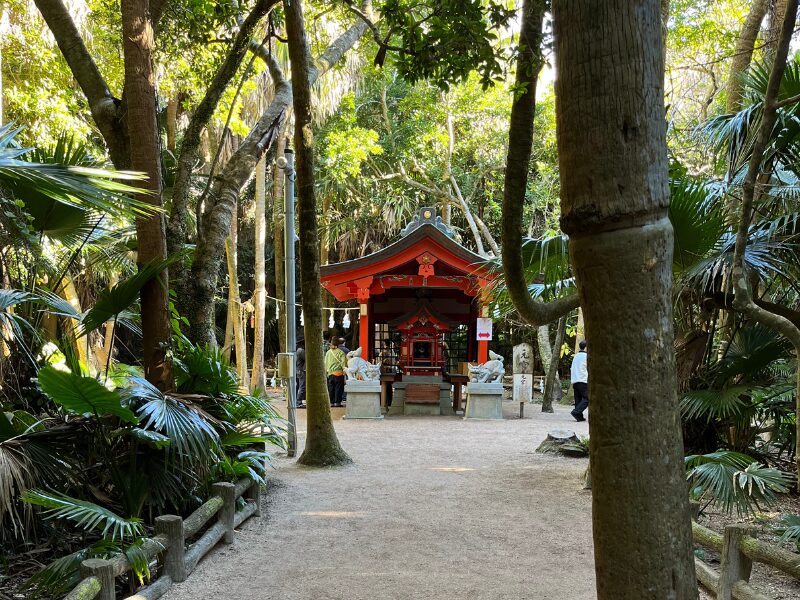 お正月の宮崎旅行で参拝した青島神社の写真