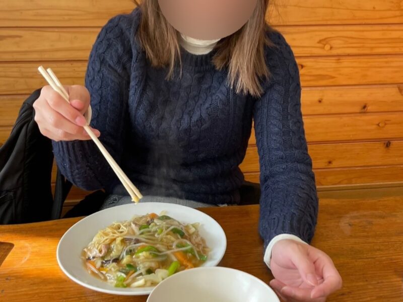ひろ屋のあんかけ焼きそばの写真